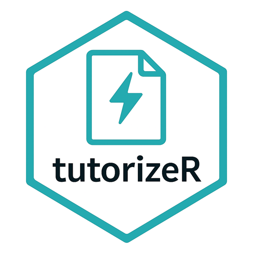 Logo hexagonal tutorizeR